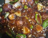 A picture of step 4 of Honey chilli potato.