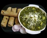 A picture of step 13 of Dhaba Style Palak Paneer.