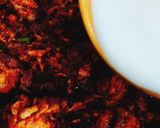 A picture of step 5 of Pakistani streetstyle Chicken Karahi/ Kadai Chicken.