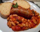 Foto del paso 3 de la receta: Salchicha Italiana y Frijol Blanco