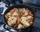 Foto del paso 3 de la receta: Pollo tocineta y champiñones