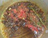 A picture of step 16 of Pilau with guacamole.