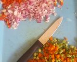 A picture of step 2 of Sweet Jollof.