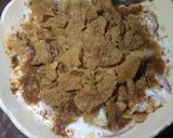 A picture of step 8 of Dahi Phulki Chat.