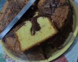 Foto langkah ke 7 dari resep Marble cake/marmer cake.
