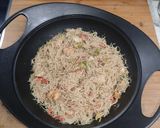 Foto del paso 7 de la receta Fideos de arroz con verduras pollo y gambas 🫑🥑🍗🦐
