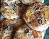 A picture of step 3 of Cheese and Olive Pastries.