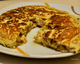 Foto del paso 5 de la receta: Tortilla de merluza y calabacín con un toque de perejil - Apto para personas con diabetes