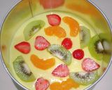Foto langkah ke 8 dari resep Puding Buah Susu.