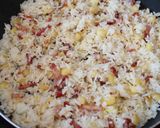 Almás-baconös rizs recept fázis 4 fotója