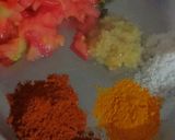 A picture of step 3 of Moong daal and turai.