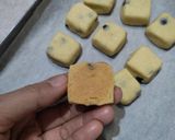 Foto langkah ke 5 dari resep Assorted Cubes Cookies (Eggless).