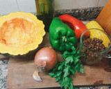 Foto del paso 1 de la receta: Zapallo relleno (sin horno)