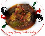 Foto langkah ke 3 dari resep Terong goreng kuah sarden.