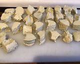 A picture of step 3 of California Farm Scallop Feast: Tofu Scallops.