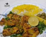 عکس مرحله 8 از دستور سوولاکی مرغ یونانی