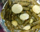 A picture of step 8 of Stuffed Grape Leaves (Yalanji).