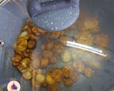 A picture of step 3 of Dry taro sabzi (Arbi k gutkhe).