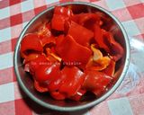 Une image de l'étape 1 de Coulis de Poivron Rouge.