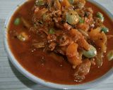 Foto langkah ke 6 dari resep Sambal penari(petai nanas teri).