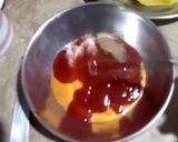 A picture of step 3 of Pizza macaroni.