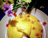 A picture of step 5 of Chena poda traditional dessert of odisha.