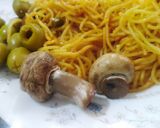 عکس مرحله 1 از دستور ترشی قارچ دکمه ای