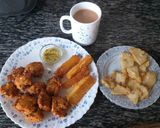 A picture of step 3 of Fried Ugali#My Staple Food Contest.