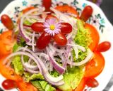 Hình bước làm 2 của món Salad nho tươi