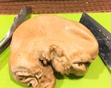 รูปขั้นตอนการทำที่ 3 ของ เกี่ยมฉ่ายตือโต๋ว (ต้มกระเพาะหมูผักกาดดอง)