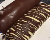 Foto del paso 7 de la receta: Brazo de reina (receta fácil) 🌰🍫!