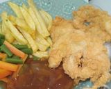 Foto langkah ke 6 dari resep Crispy Chicken Steak with Brown Sauce (Steak Ayam Krispi).