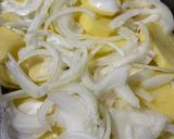 Foto del paso 5 de la receta: Pollo a la mostaza con papas al horno y arroz blanco 🍗🥔🍚