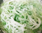 Hình bước làm 4 của món Mứt Dừa Non Lá Dứa