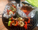 Foto del paso 6 de la receta: Brochetas de champiñones y verduras asadas #recetariocamino