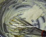 A picture of step 8 of Vanilla Muffins with Strawberry Cream Cheese Sauce.