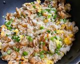 油條肉絲蛋炒飯的食譜步驟5照片