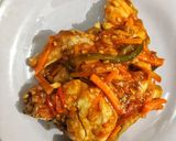 Foto langkah ke 4 dari resep Ayam asam pedas.