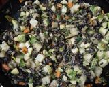 Foto del paso 6 de la receta: Cazuela de Repollitos de Bruselas, Frijoles negros...y algo más!