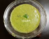A picture of step 2 of Farali Green Chutney.