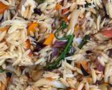 Roast veg orzo and Chinese chicken recipe step 2 photo