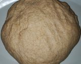 A picture of step 1 of Whole Wheat Pita Bread.