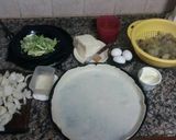 Foto del paso 3 de la receta: Tarta de berenjenas, cebolla y puerros