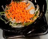 A picture of step 3 of Spring noodles dosa.
