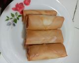 Gambar langkah 6 resipi Popia Carbonara last minit.