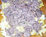 Foto del paso 5 de la receta: Tabla de papas, queso y carne