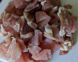A picture of step 2 of Summer party Chicken and bacon nachos.