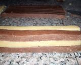 A picture of step 7 of Chocolate and Vanilla cookies.