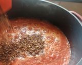 A picture of step 2 of Pizza sauce.