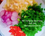 Hình bước làm 2 của món Trứng gà luộc ngâm nước tương
